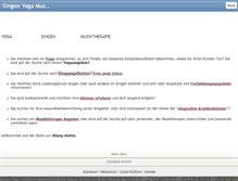 Tablet Screenshot of klang-hafen.de